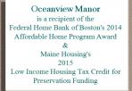 Oceanview Manor is the Recipient of the FHB of Boston's 2014 Affordable Home Program Award